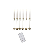 LED Juletræslys Hvid Stjerne