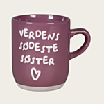 Krus Verdens Sødeste Søster Pink
