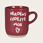 Verdens Sødeste Mor Krus Rød