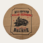 The Polar Express® Joulukuusen Alusmatto Beige