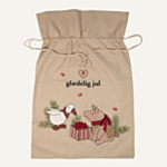 Gavesæk Glædelig Jul Brun