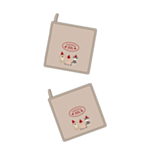 Jule Grydelapper Beige