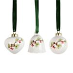 Dansk Jul Julekugler Hvid