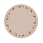 Juletræstæppe Beige