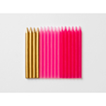 Kagelys Pink/Guld