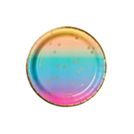 Ombre Paptallerkener Pastel