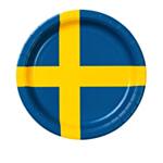 Sverige Paptallerkener