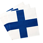 Finlands Flag Servietter