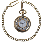 Steampunk-taskukello ketjulla