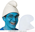 Valkoinen smurffihattu