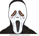 Scream-naamio hupulla