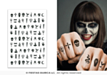 Goottilaiset Halloween-tatuoinnit