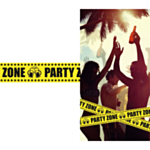 Party Zone Eristysnauha Keltainen/Musta