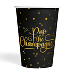 Pop the Champagne Papkrus Sort/Guld
