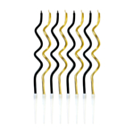 Spiral Kagelys Sort/Guld