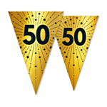 50 Års Guirlande Guld