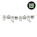 Halloween Papirguirlande Selvlysende