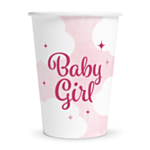 Baby Girl Papkrus Pink/Hvid