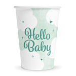 Hello Baby Papkrus Mintgrøn/Hvid