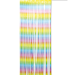 Pastel Regnbue Forhæng