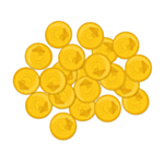 Pirat Bordkonfetti Guld