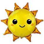 Sol Folieballon Gul