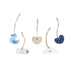 Babyshower Puiset Lahjamerkit Sininen