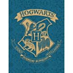 Harry Potter® Tylypahka Fleeceviltti Sininen