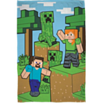 Minecraft® Seikkailu Fleecepeitto