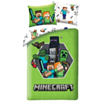 Minecraft® Vihreät Vuodevaatteet