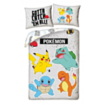 Pokémon® Starters Pussilakanasetti