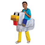 Minecraft® Carry Me -kana lasten naamiaisasu