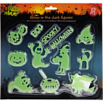 Selvlysende Halloweenfigurer