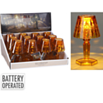 Orange LED Dekolampe