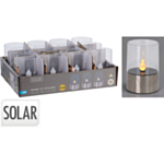 Solcellelys Transparent
