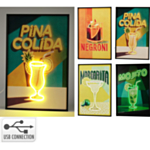 Cocktail LED Skilt
