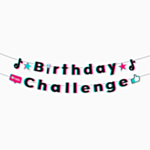 Birthday Challenge Koristenauha