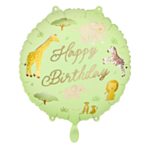 Happy Birthday Safari -foliopallo