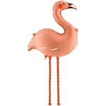 Flamingo-foliopallo jaloilla