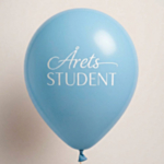 Årets Student Ilmapallot Vaaleansininen