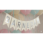 Barnedåb Guirlande Sølv