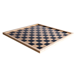 Clown Games® Puinen Shakki- & Tammipelilauta 40x40 cm