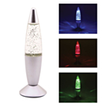 Glitter Laavalamppu LED-valolla
