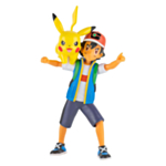 Pokémon® Ash & Pikachu Battle Feature Figuuri