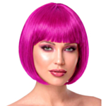 Chanel-peruukki magenta