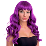 Bella-peruukki, violetti