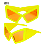 Neon-bilelasit keltainen
