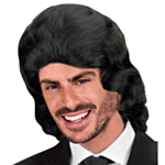 Frankie-peruukki musta