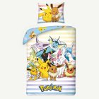 Pokémon® Pikachu Eevee puuvillaiset vuodevaatteet