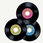 Rock & Roll LP -pöytätabletit
